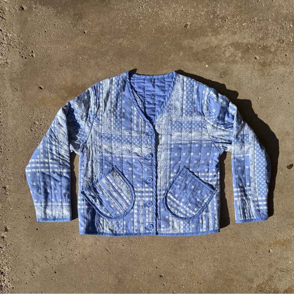 Quilted Patchwork Jacket | S